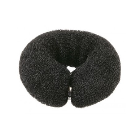 CREPON AVEC PRESSION CHIGNON 4*23CM NOIR