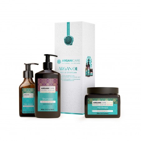 COFFRET TRIO ARGAN SHAMPOOING + MASQUE + SÉRUM