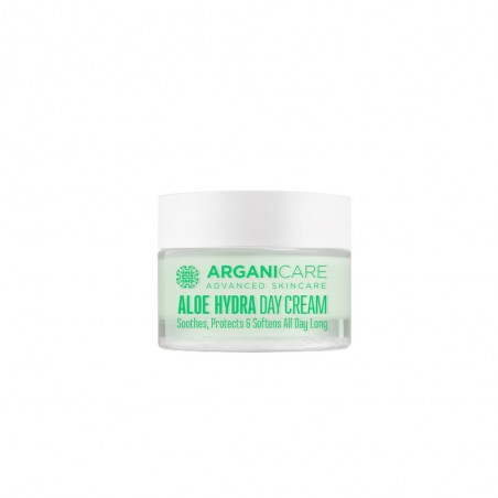 CRÈME DE JOUR ADOUCISSANTE À L'ALOE VERA ARGANICARE