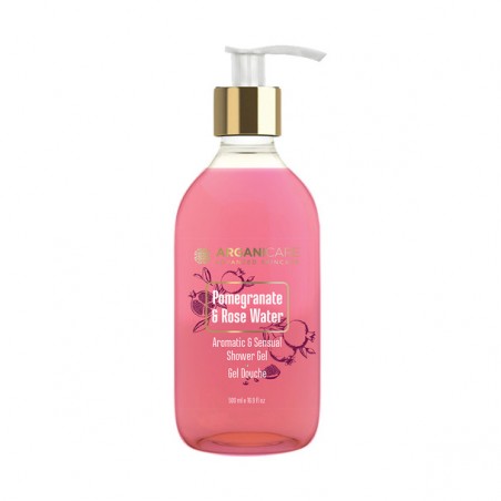 GEL DOUCHE GRENADE ET EAU DE ROSE ARGANICARE 500ML