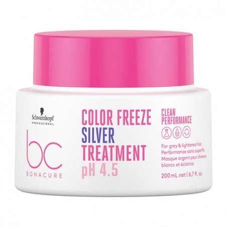 MASQUE ARGENT POUR CHEVEUX GRIS ET BLANCS BC COLOR FREEZE