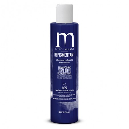 SHAMPOING DÉJAUNISSEUR REPIGMENTANT TERRE BLEUE 200ML