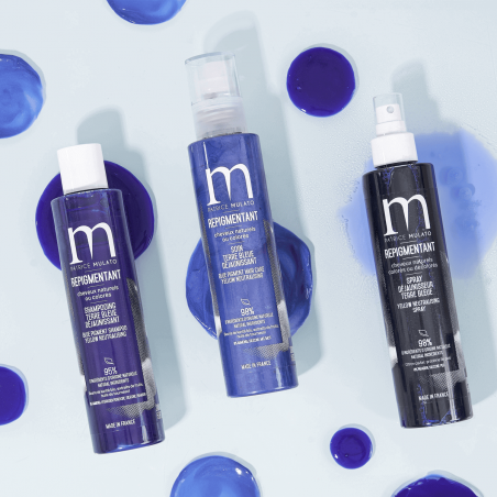 SHAMPOING DÉJAUNISSEUR REPIGMENTANT TERRE BLEUE 200ML
