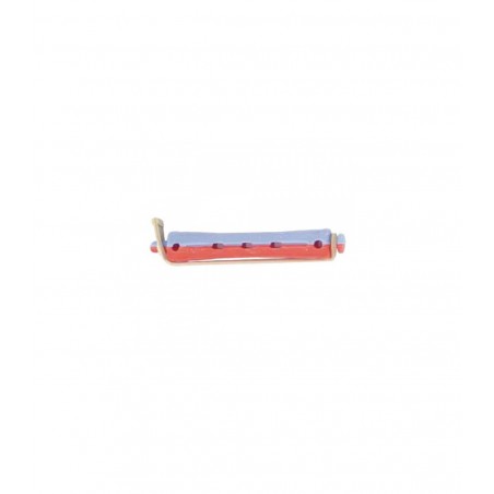 BIGOUDIS PERMANENTE COURT 12PCS BLEU ROUGE 10MM