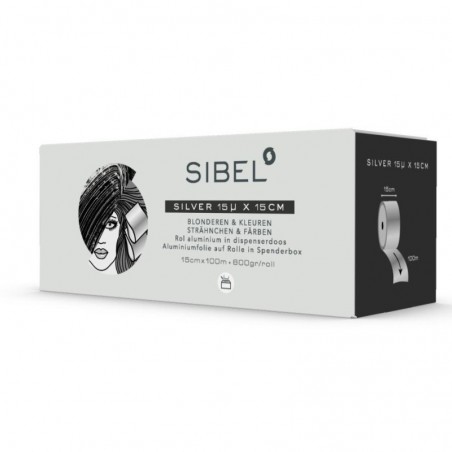 PAPIER ALU MECHES 15CMX100M 600 GR 15 MU