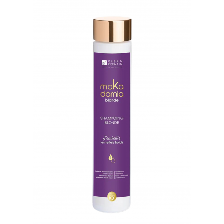 SHAMPOOING CHEVEUX BLONDS MAKADAMIA URBAN KERATIN 250ML