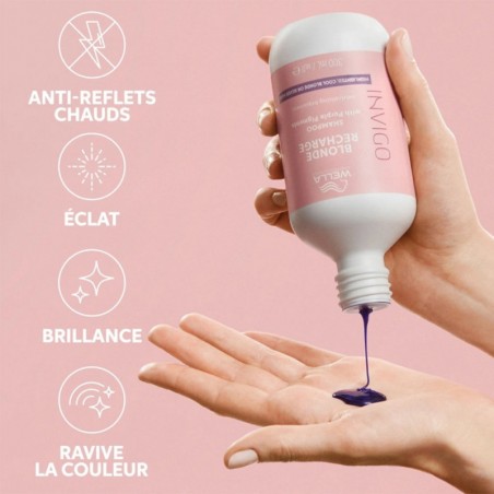 Wella Invigo Blonde Recharge Shampoing raviveur de couleur