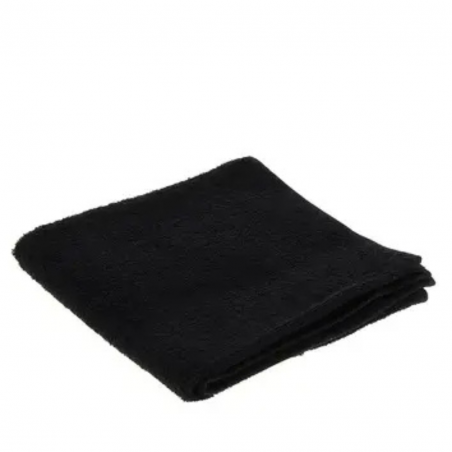 SERVIETTE EPONGE BOB TUO 50X85 NOIR UNITE