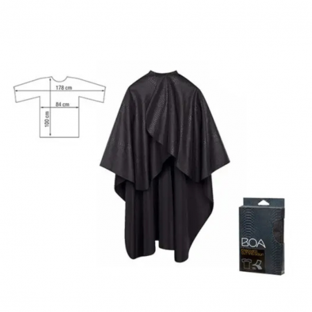 BOA CAPE A RELIEF FERMETURE VELCRO NOIR