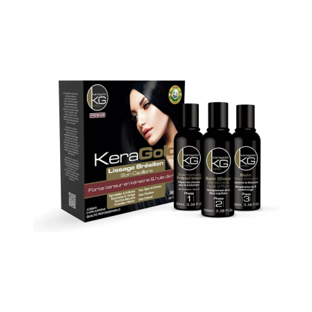 LISSAGE BRESILIEN KERAGOLD 3X120ML