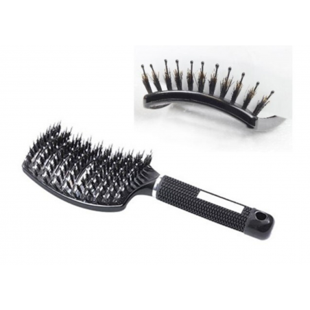 BROSSE BRAZILINE LISSANTE INCURVEE 11RGS PERLES