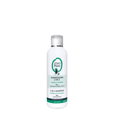 SHAMPOOING 2 EN 1 ZÉRO POUX 200ML