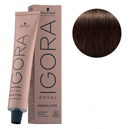 IGORA ROYAL ABSOLUTES CHÂTAIN CLAIR MARRON NATUREL 5-50 60ML