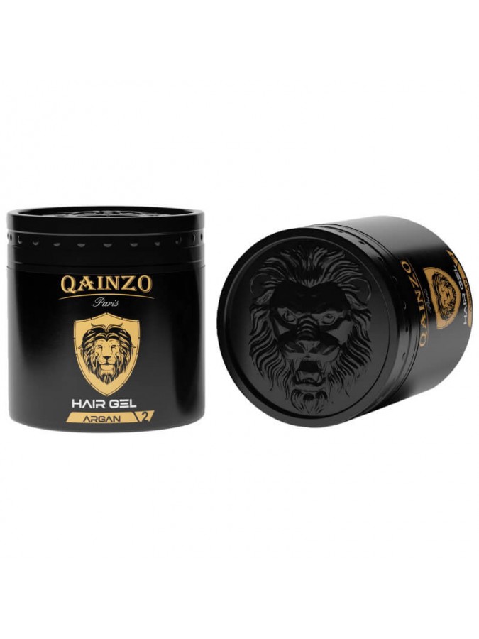 GEL COIFFANT À L'ARGAN FIXATION SOUPLE QAINZO 500 ML