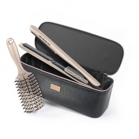 ULTRON LUXURY GIFT SET – FER À LISSER ENYI & BROSSE PROFLEX CHAMPAGNE