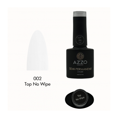 SEMI- PERMANENT AZZO TOP COAT NO WIPE 002 8ML