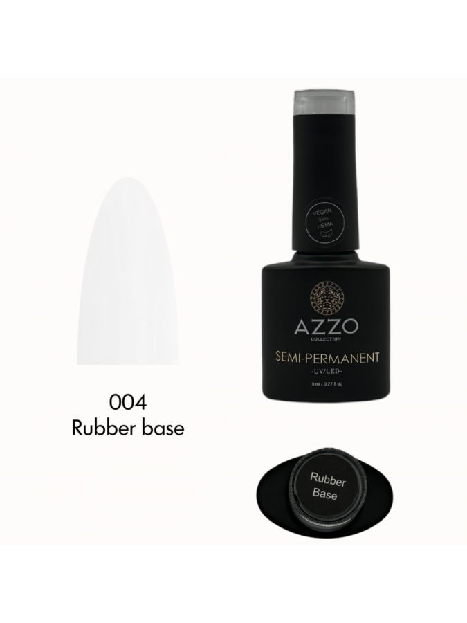 SEMI-PERMANENT AZZO RUBBER BASE 004 8ML