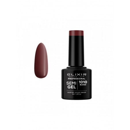 Vernis semi-permanent 1010 Blood 8ml ELIXIR