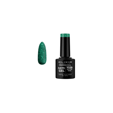 ELIXIR SEMI GEL 1026 Glitter Vista