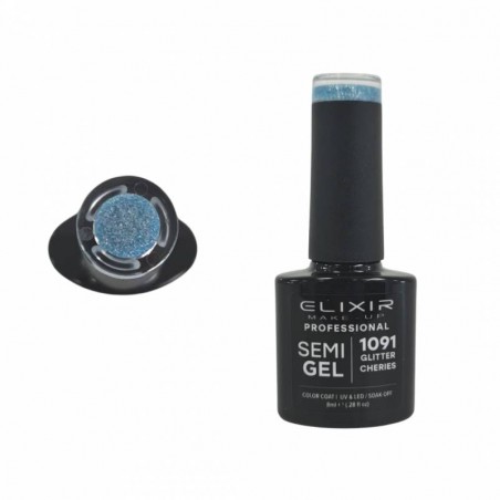 ELIXIR SEMI GEL 1091 GLITTER CHERIES