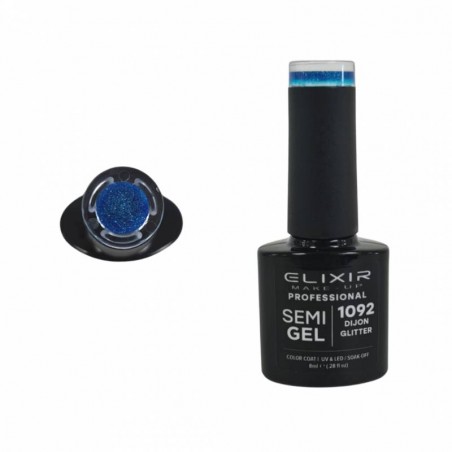 ELIXIR SEMI GEL 1092 DIJON GLITTER