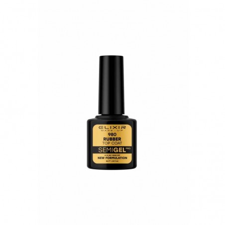 SEMI GEL ELIXIR RUBBER TOP COAT 8ML
