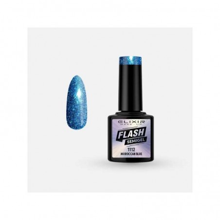 ELIXIR SEMI GEL 1112 - FLASH MOROCCAN - BLEU
