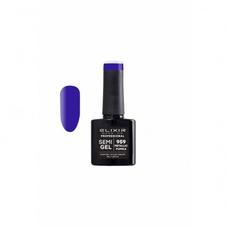 ELIXIR SEMI GEL 959 METALLIC PURPLE