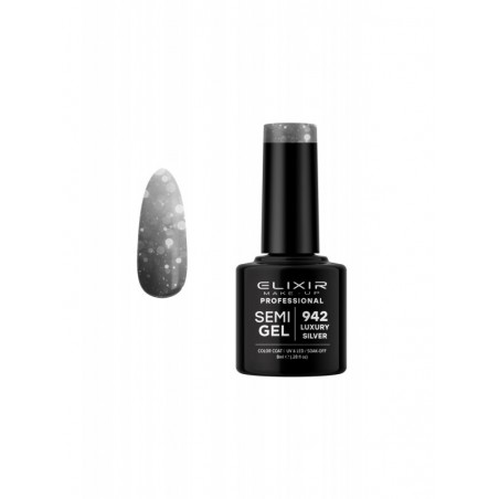 SEMI GEL ELIXIR LUXURY SILVER 942